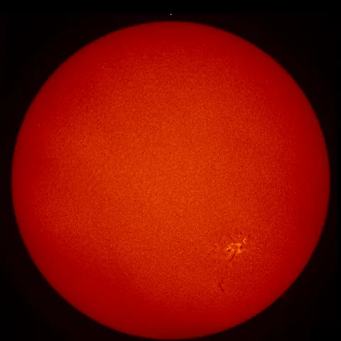 Image of Sun's chromosphere