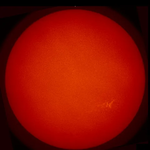 Image of Sun's chromosphere