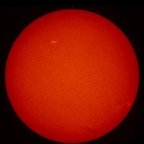 Image of Sun's chromosphere