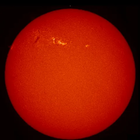 Image of Sun's chromosphere