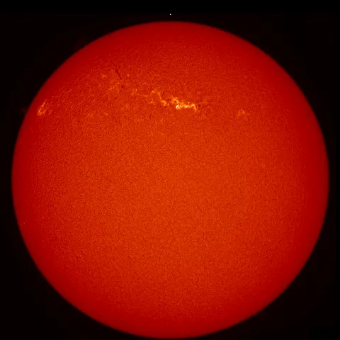 Image of Sun's chromosphere