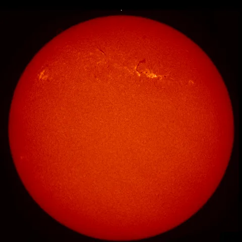 Image of Sun's chromosphere