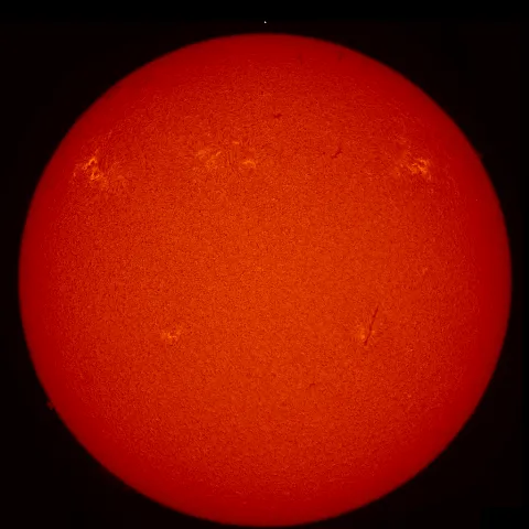 Image of Sun's chromosphere