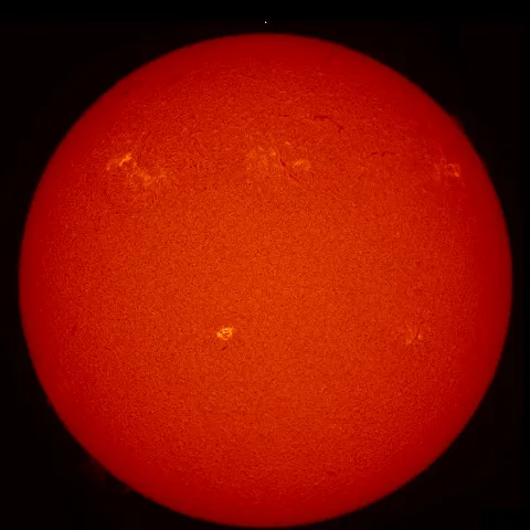 Image of Sun's chromosphere