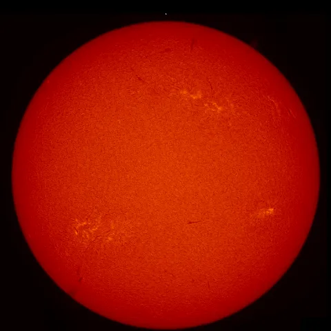 Image of Sun's chromosphere