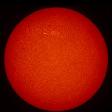 Image of Sun's chromosphere