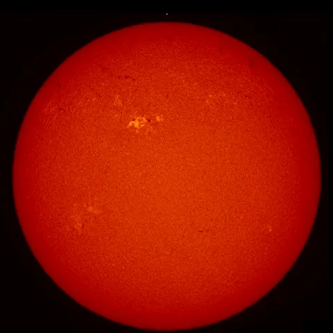 Image of Sun's chromosphere