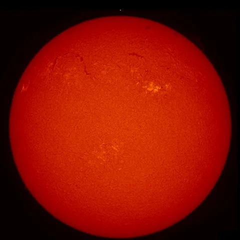 Image of Sun's chromosphere