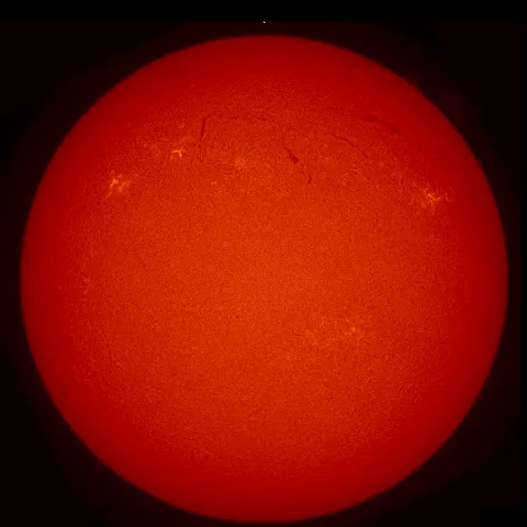 Image of Sun's chromosphere