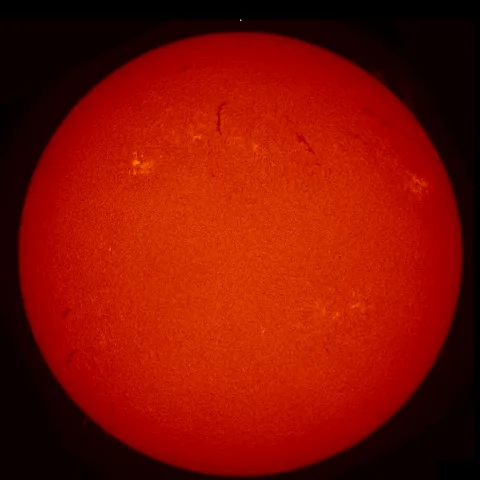 Image of Sun's chromosphere