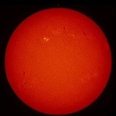 Image of Sun's chromosphere