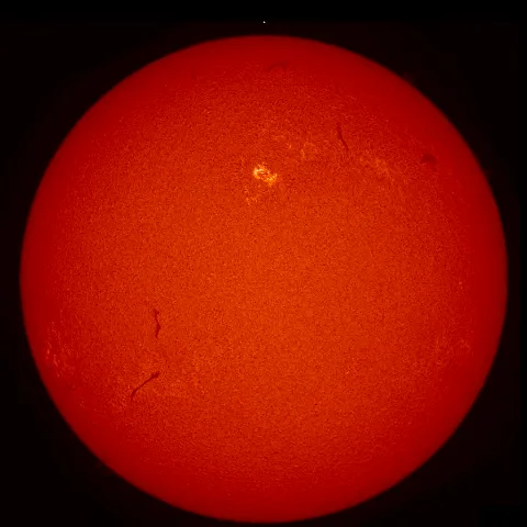 Image of Sun's chromosphere