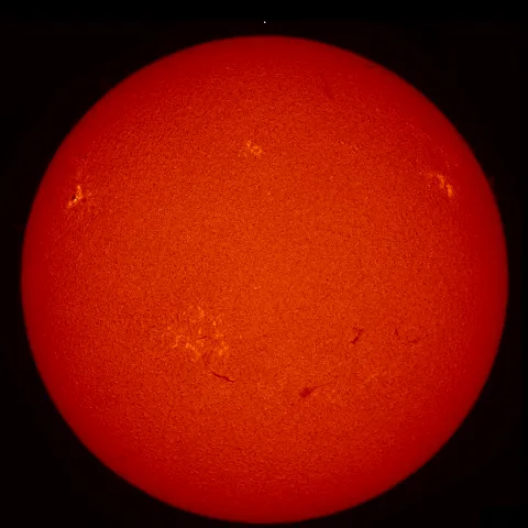 Image of Sun's chromosphere