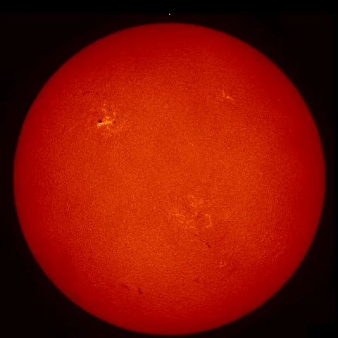 Image of Sun's chromosphere