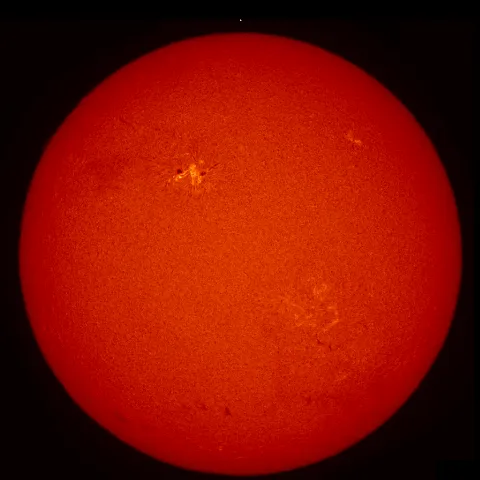 Image of Sun's chromosphere