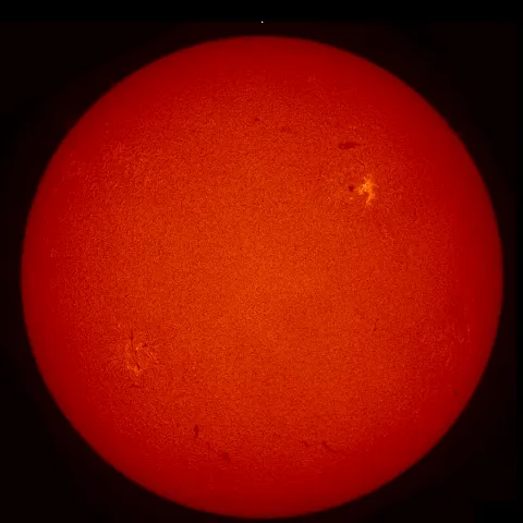 Image of Sun's chromosphere