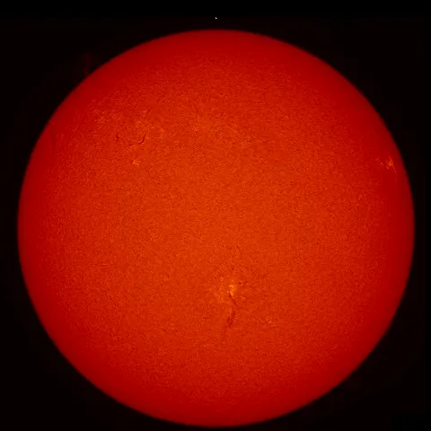 Image of Sun's chromosphere