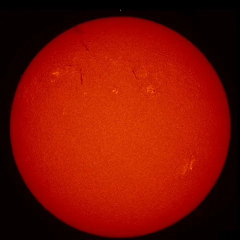 Image of Sun's chromosphere