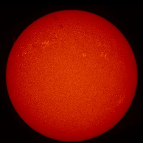 Image of Sun's chromosphere