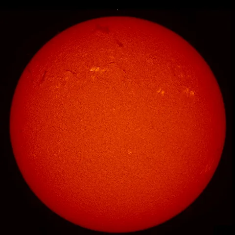 Image of Sun's chromosphere