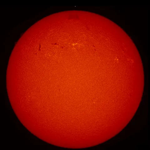 Image of Sun's chromosphere