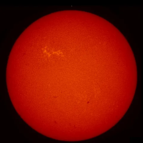 Image of Sun's chromosphere