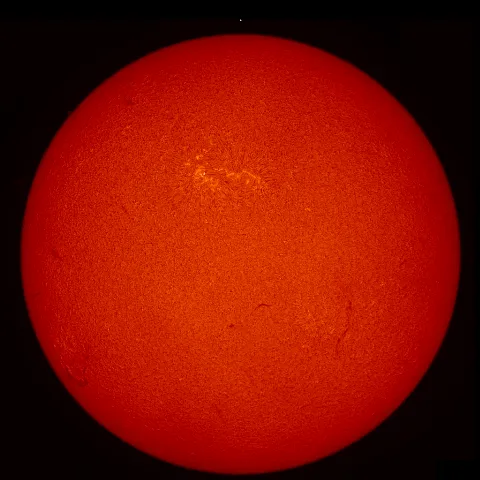 Image of Sun's chromosphere