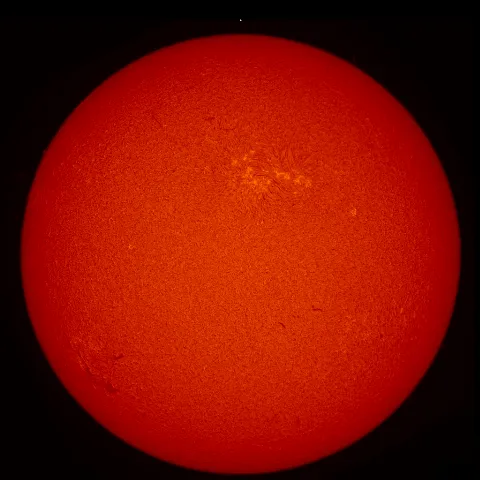 Image of Sun's chromosphere