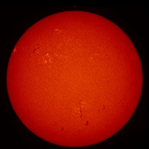 Image of Sun's chromosphere