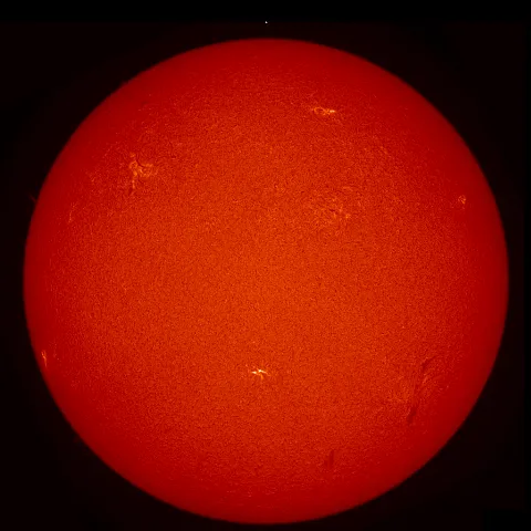 Image of Sun's chromosphere