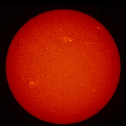 Image of Sun's chromosphere