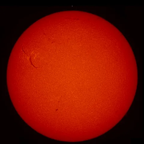 Image of Sun's chromosphere