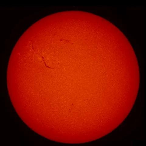 Image of Sun's chromosphere