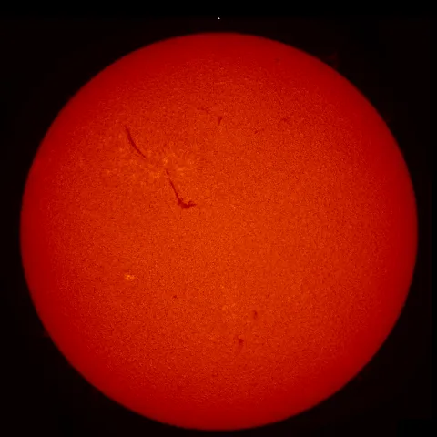 Image of Sun's chromosphere