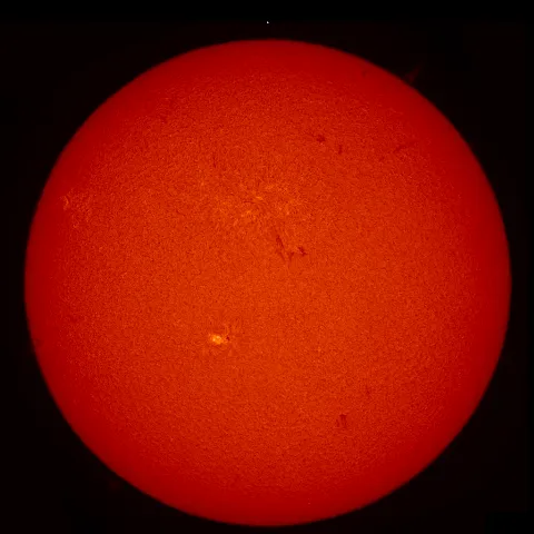 Image of Sun's chromosphere