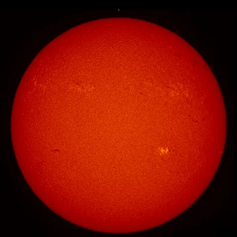 Image of Sun's chromosphere