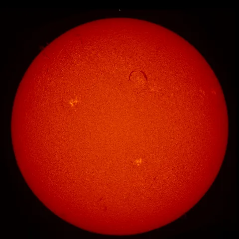 Image of Sun's chromosphere