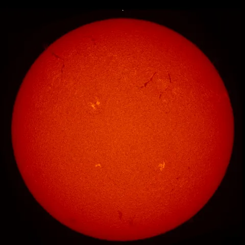 Image of Sun's chromosphere