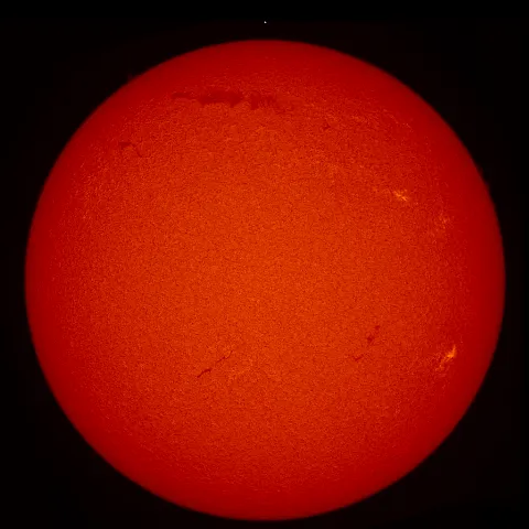 Image of Sun's chromosphere