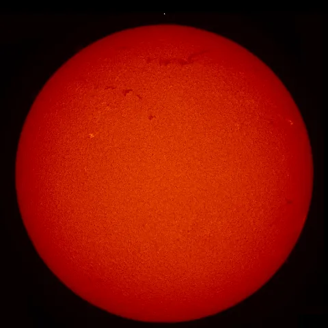 Image of Sun's chromosphere