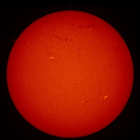 Image of Sun's chromosphere