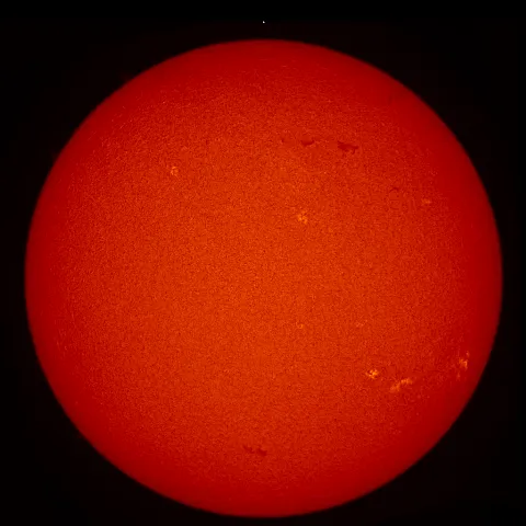 Image of Sun's chromosphere