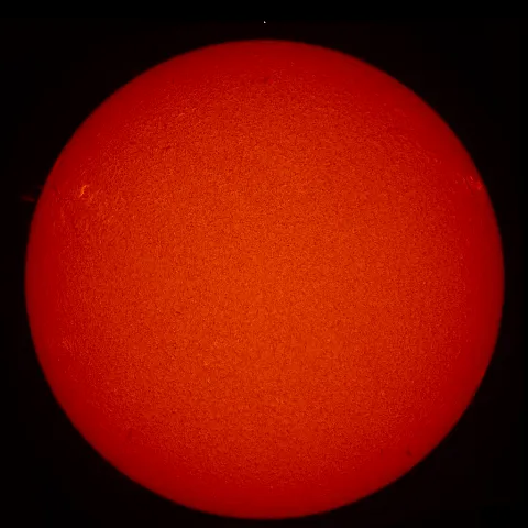 Image of Sun's chromosphere