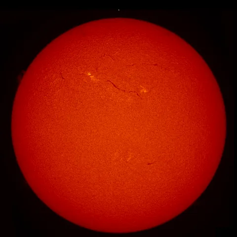 Image of Sun's chromosphere