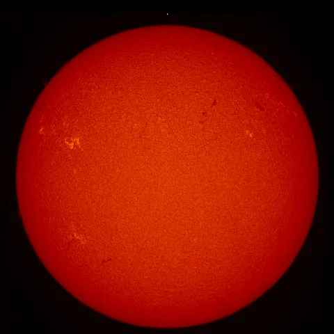 Image of Sun's chromosphere