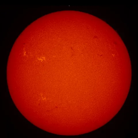 Image of Sun's chromosphere