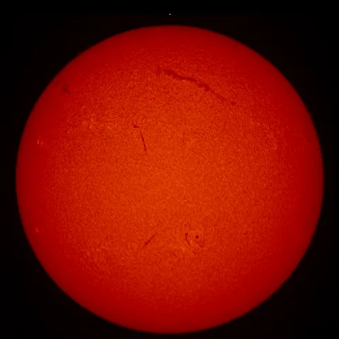 Image of Sun's chromosphere