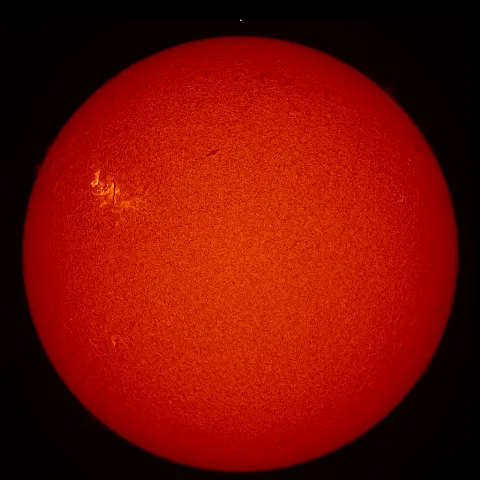 Image of Sun's chromosphere