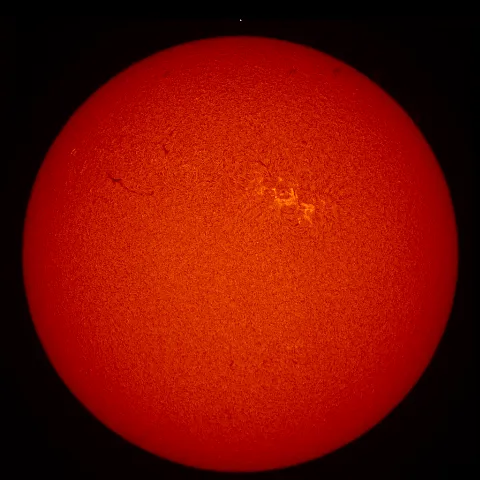 Image of Sun's chromosphere