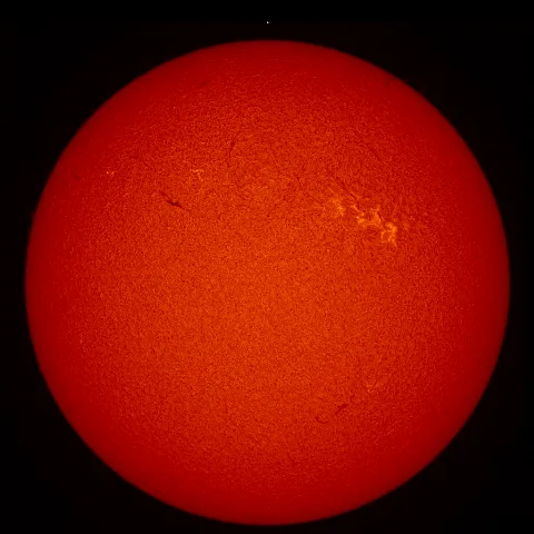 Image of Sun's chromosphere